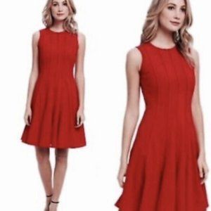 NWT Calvin Klein Dress Women's Size 16W Sleeveless Fit & Flare Lined Dress